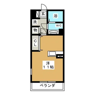 Ma cherie(マシェリー) C【1階】の間取り