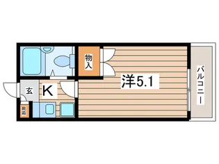 エスポワール綱島【2階】の間取り