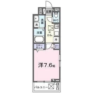 メゾンドール【1階】の間取り