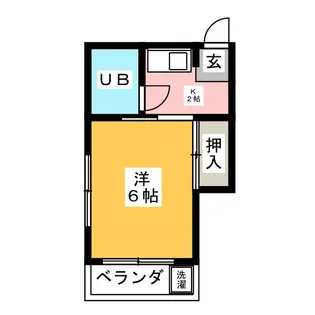 ペッパーハウス【2階】の間取り