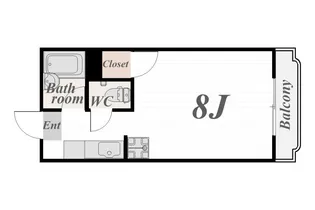 アビターレ下荒田II【5階】の間取り