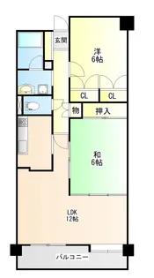 宮城県仙台市青葉区北根黒松【マンション】の間取り