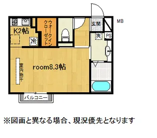 宮城県仙台市太白区八木山本町1【アパート】の間取り