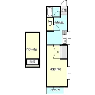 アリス本庄第3【2階】の間取り