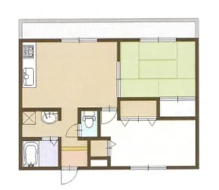 ラブリー姫路英賀保【5階】の間取り