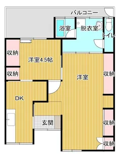 愛媛県新居浜市平形町【一戸建】の間取り