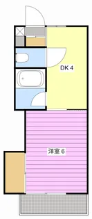 シュロス A【2階】の間取り