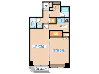 ヴィラ・プリンス【5階】の間取り