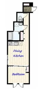 東京都新宿区愛住町【マンション】の間取り