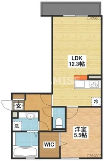 ラフィット【3階】の間取り