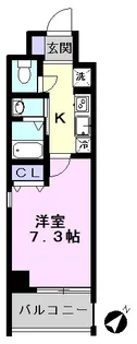 Brilliant Flower【4階】の間取り