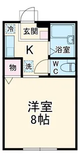 Solegioエス【1階】の間取り