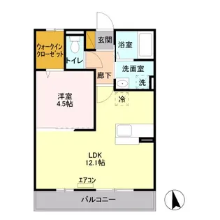 SEJOUR Aikou【3階】の間取り