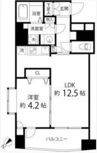 レニール本駒込【10階】の間取り