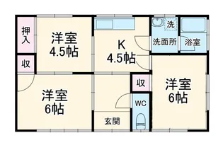 静岡県御前崎市白羽【一戸建】の間取り