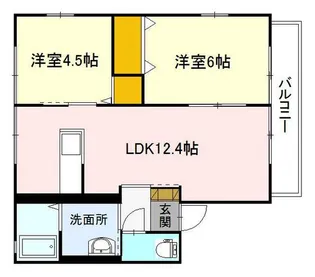 シャングリア【1階】の間取り