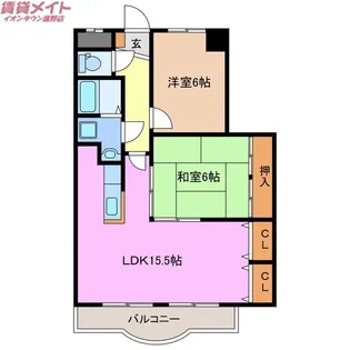 Fontaine【2階】の間取り