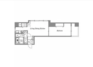 オーパスホームズ芝公園【2階】の間取り