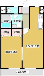 マンションヒロ【5階】の間取り