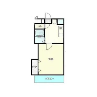 エスポワールI田井【3階】の間取り