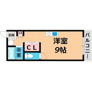 ハイアットレジデンス【2階】の間取り