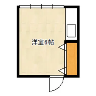 千草荘【1階】の間取り