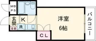 日神パレス赤堤【1階】の間取り