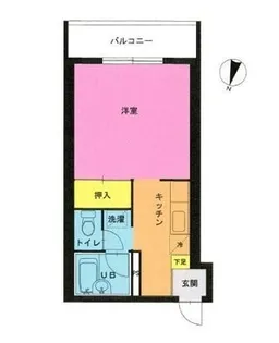 ジックス久が原【3階】の間取り