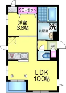 へーベルメゾン亀戸イースト【1階】の間取り