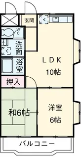 NEW AZUMA【1階】の間取り