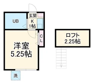 レオパレス金沢文庫第3【2階】の間取り