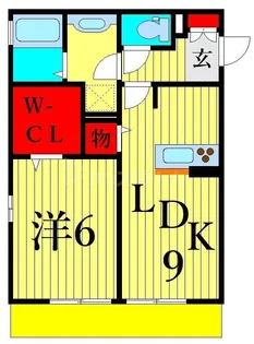 シェルハウス上中里【2階】の間取り