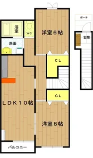 三重県伊勢市御薗町上條【アパート】の間取り