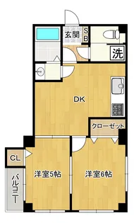 メルシー荏原コモード【4階】の間取り