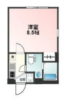 Glanpark池之端【4階】の間取り