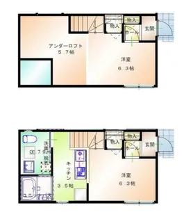 エスペランサ小峯【2階】の間取り