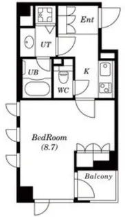 コトー赤坂【2階】の間取り