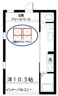 サンハイム牛浜【2階】の間取り