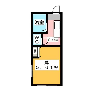 ディアス小黒【1階】の間取り