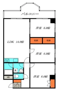 和遊館【5階】の間取り