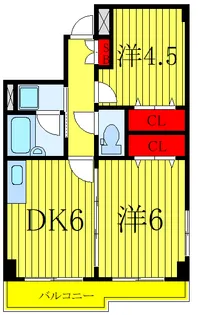 ロアジ【3階】の間取り
