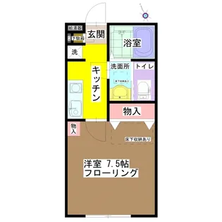 ラ・レジブルII【1階】の間取り