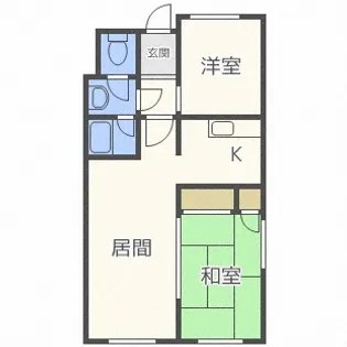 エルドラード元町【2階】の間取り