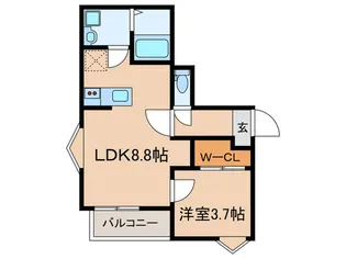 Mizar【2階】の間取り