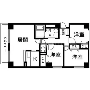 ラヴィ福住【2階】の間取り