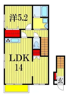 グレイス津田沼【2階】の間取り