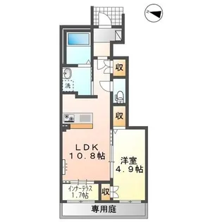 サンヒルズ【1階】の間取り