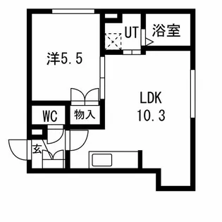 THE IKEGAMI RESIDENCE【1階】の間取り