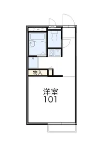 レオパレスFX【1階】の間取り