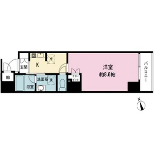 Gransite Kamata【8階】の間取り